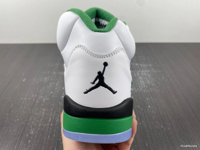 Air Jordan DD9336-103 Green WMNS 5 Lucky 1001